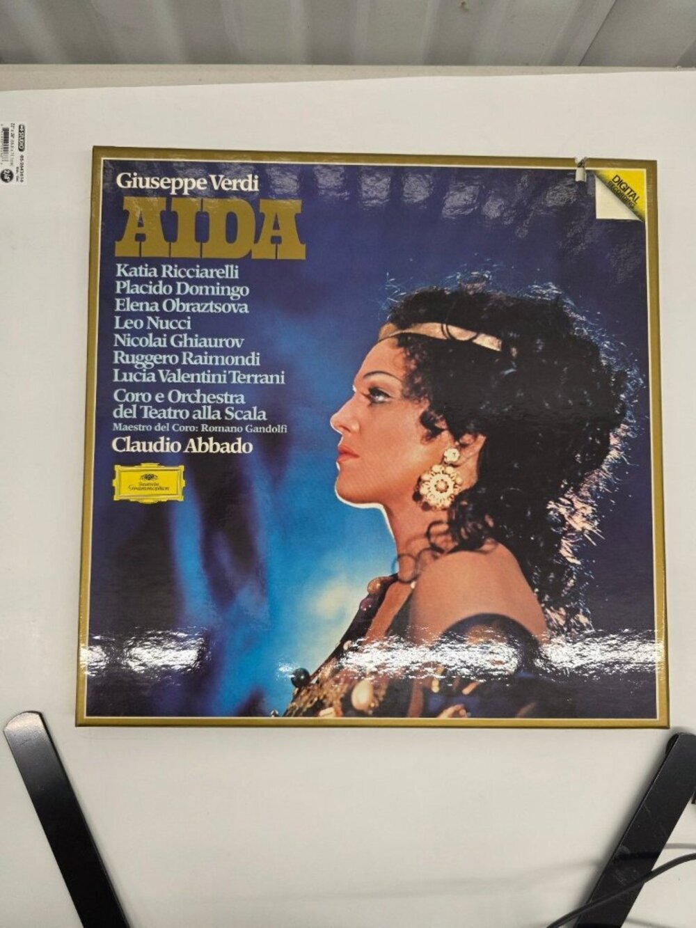 Verdi – Aida LP Box Set 1982 Digital Deutsche Grammophon Classical Opera 33